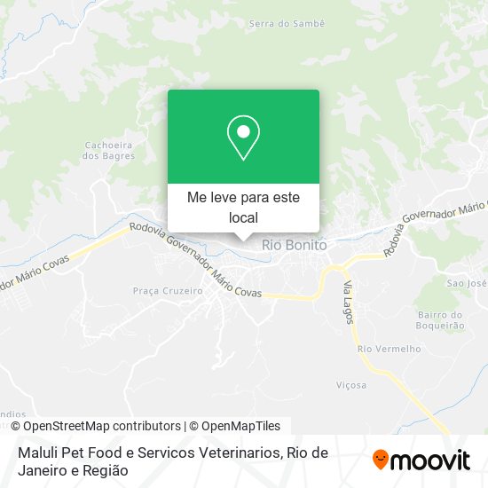 Maluli Pet Food e Servicos Veterinarios mapa
