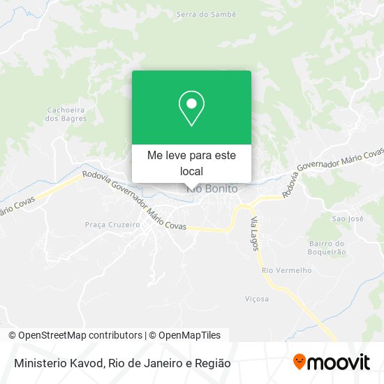 Ministerio Kavod mapa
