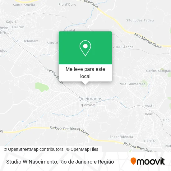 Studio W Nascimento mapa