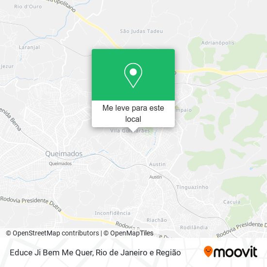 Educe Ji Bem Me Quer mapa