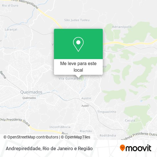 Andrepireddade mapa