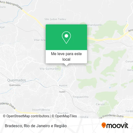 Bradesco mapa