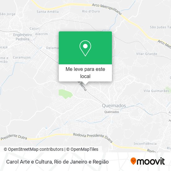 Carol Arte e Cultura mapa