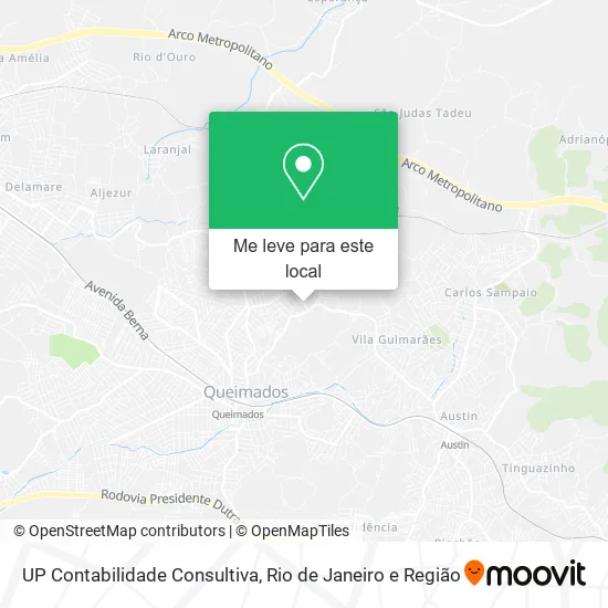 UP Contabilidade Consultiva mapa