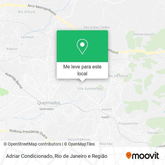 Adriar Condicionado mapa