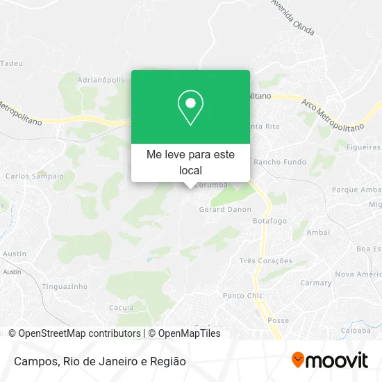 Campos mapa