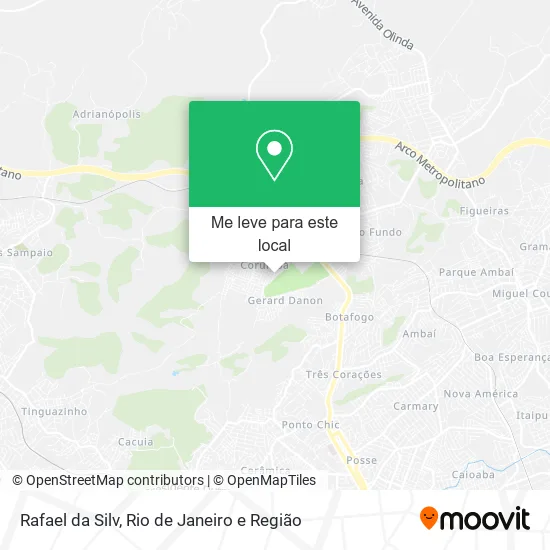Rafael da Silv mapa
