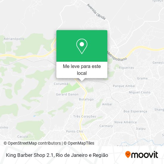 King Barber Shop 2.1 mapa