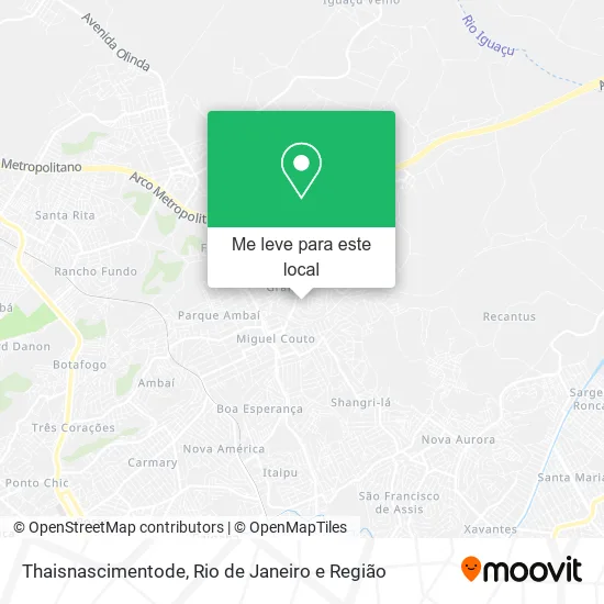 Thaisnascimentode mapa
