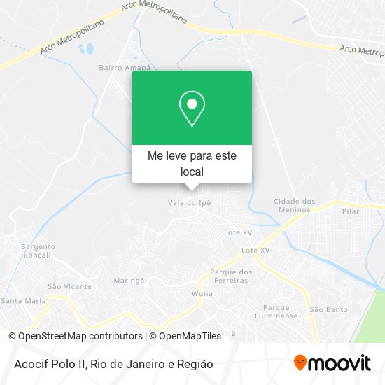 Acocif Polo II mapa