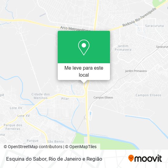 Esquina do Sabor mapa