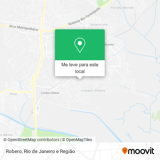 Robero mapa