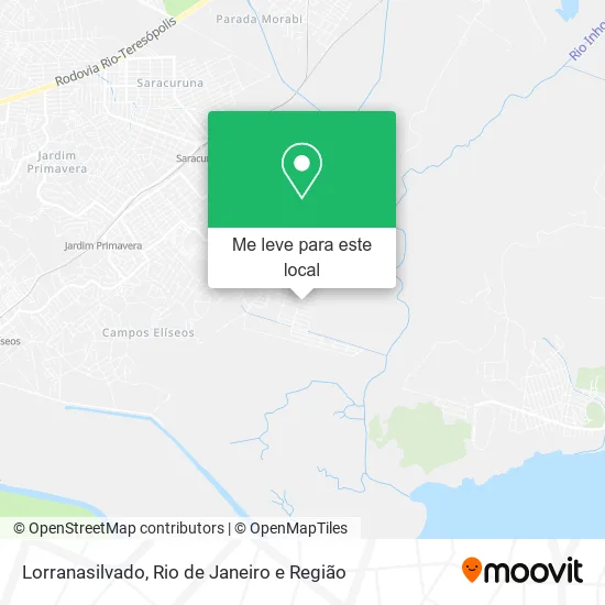 Lorranasilvado mapa