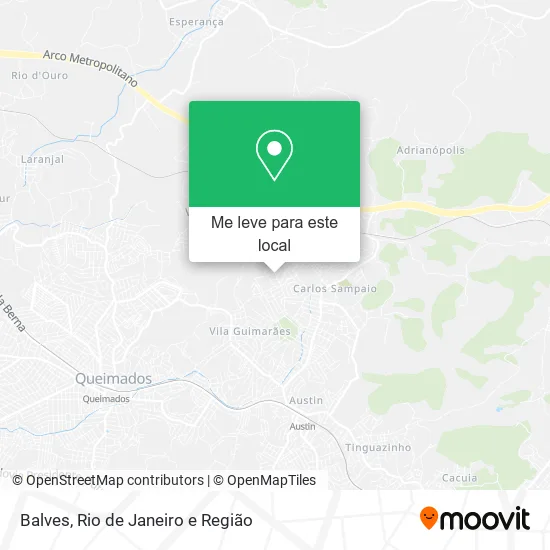 Balves mapa