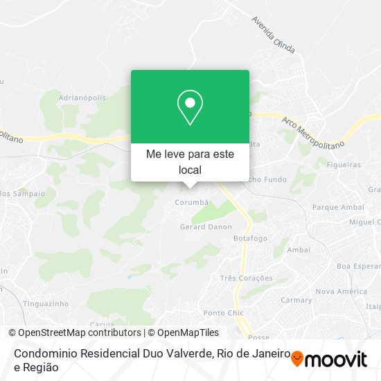Condominio Residencial Duo Valverde mapa