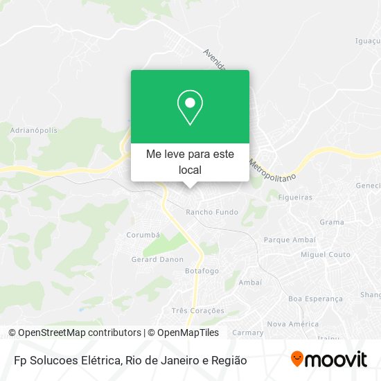 Fp Solucoes Elétrica mapa