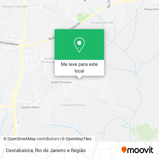 Cestabasica mapa