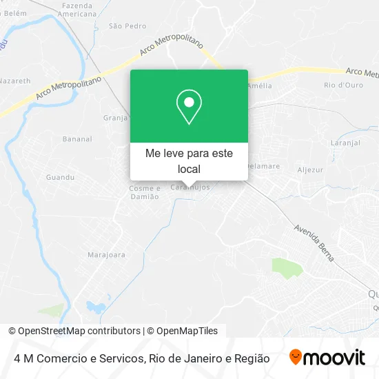 4 M Comercio e Servicos mapa