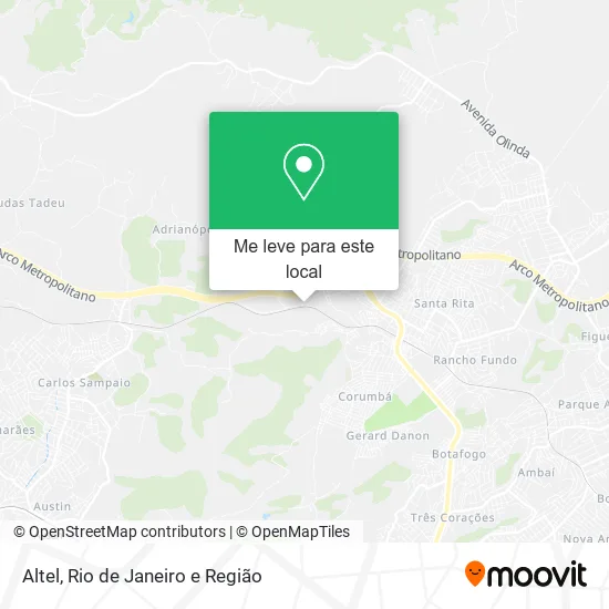 Altel mapa