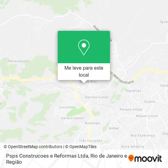 Psps Construcoes e Reformas Ltda mapa