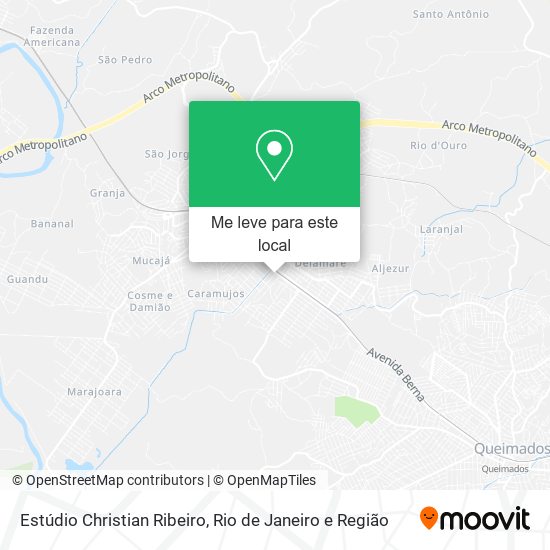 Estúdio Christian Ribeiro mapa