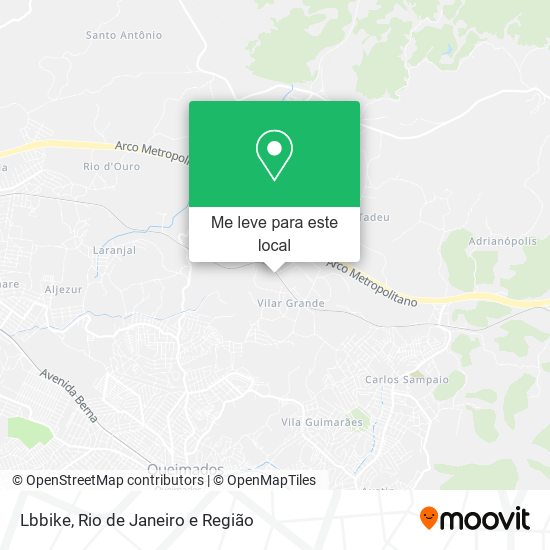 Lbbike mapa