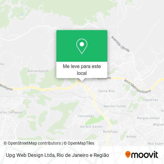 Upg Web Design Ltda mapa