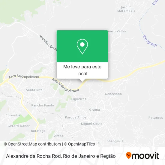 Alexandre da Rocha Rod mapa
