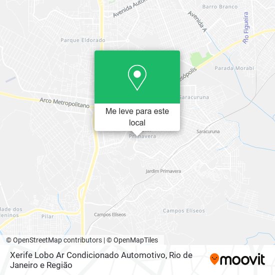 Xerife Lobo Ar Condicionado Automotivo mapa