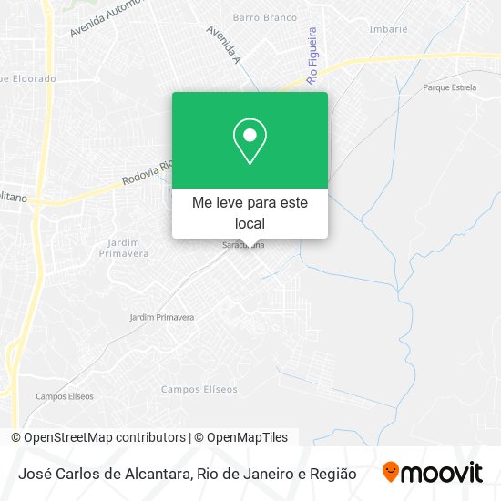 José Carlos de Alcantara mapa
