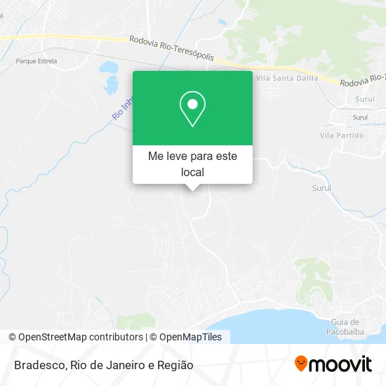 Bradesco mapa