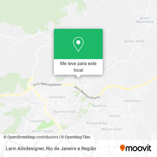Larin Ailsdesigner mapa