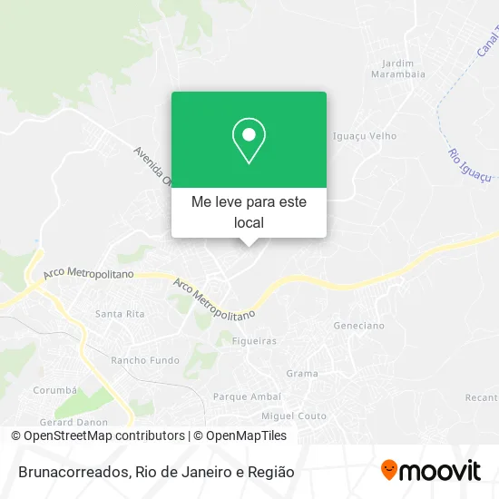 Brunacorreados mapa