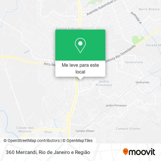 360 Mercandi mapa