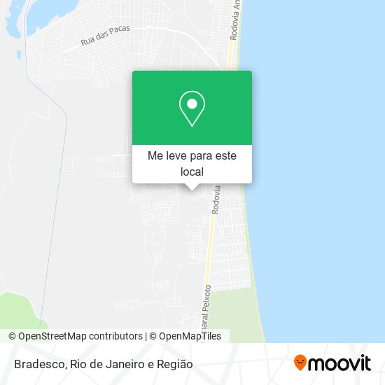 Bradesco mapa