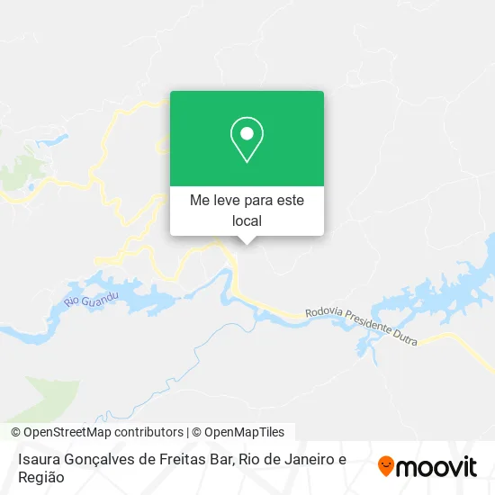 Isaura Gonçalves de Freitas Bar mapa