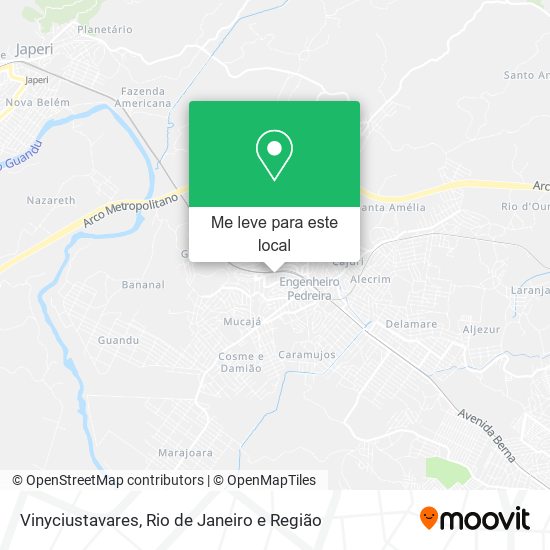 Vinyciustavares mapa