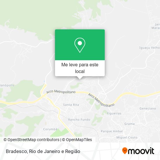 Bradesco mapa