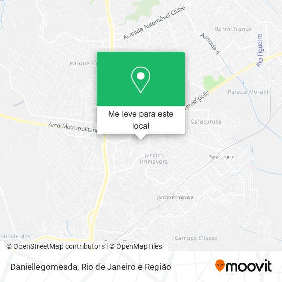 Daniellegomesda mapa