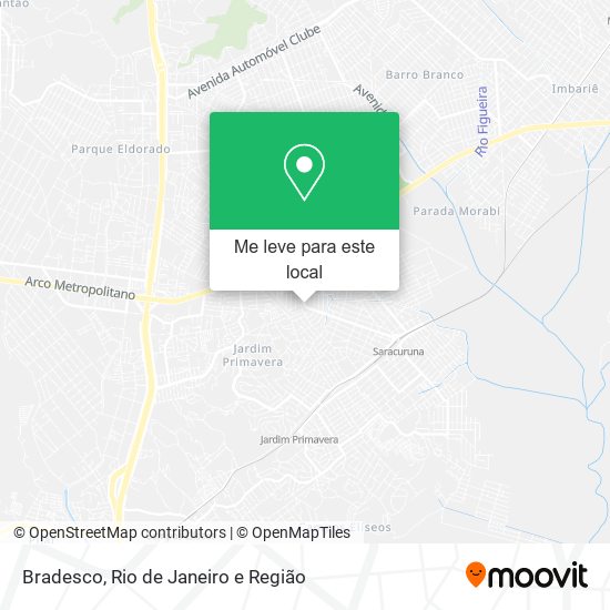 Bradesco mapa