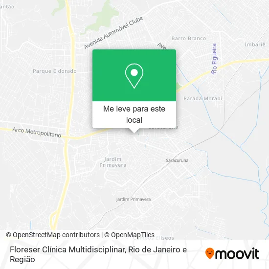 Floreser Clínica Multidisciplinar mapa
