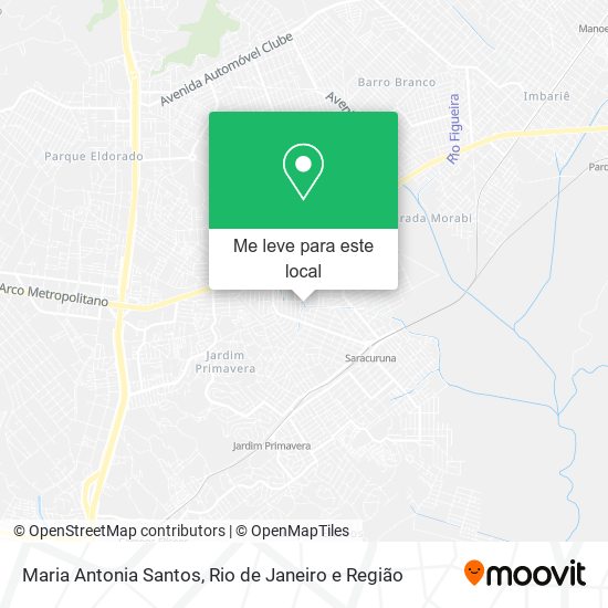 Maria Antonia Santos mapa