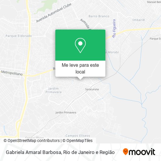 Gabriela Amaral Barbosa mapa