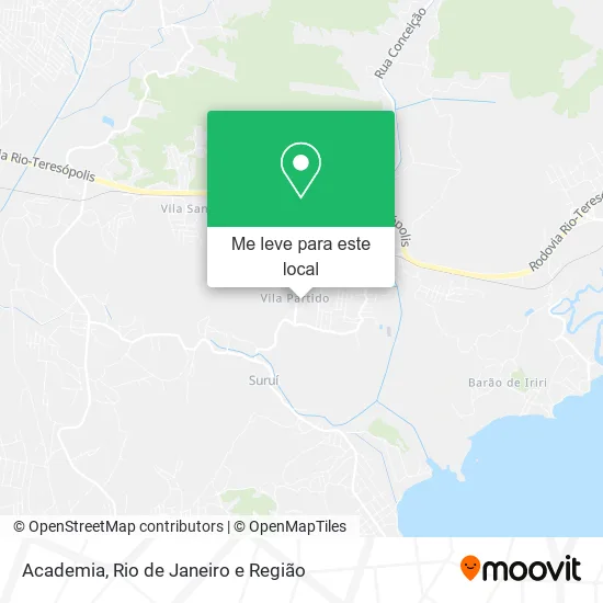 Academia mapa