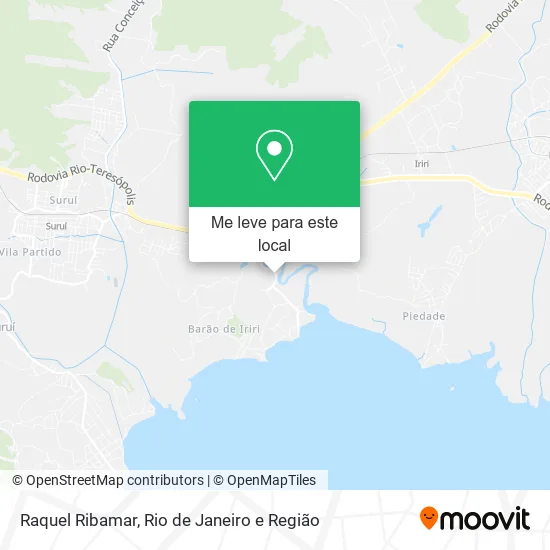Raquel Ribamar mapa