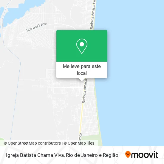 Igreja Batista Chama Viva mapa