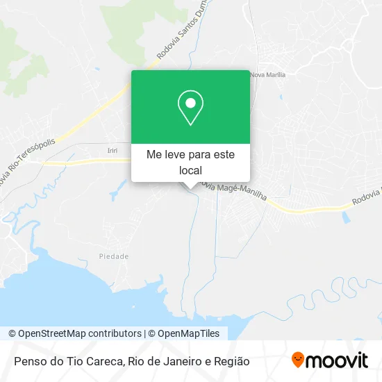 Penso do Tio Careca mapa