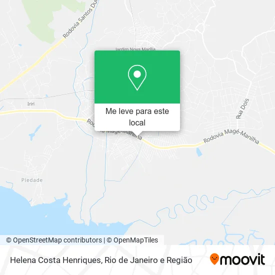 Helena Costa Henriques mapa