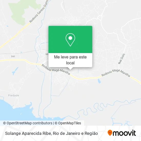 Solange Aparecida Ribe mapa