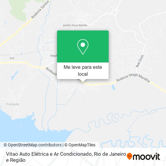 Vitao Auto Elétrica e Ar Condicionado mapa